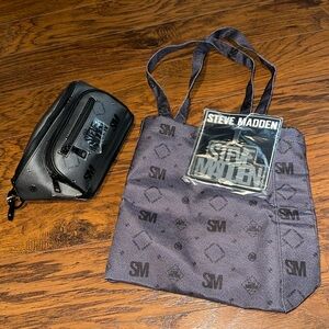 Steve Madden belt bag and tote Set